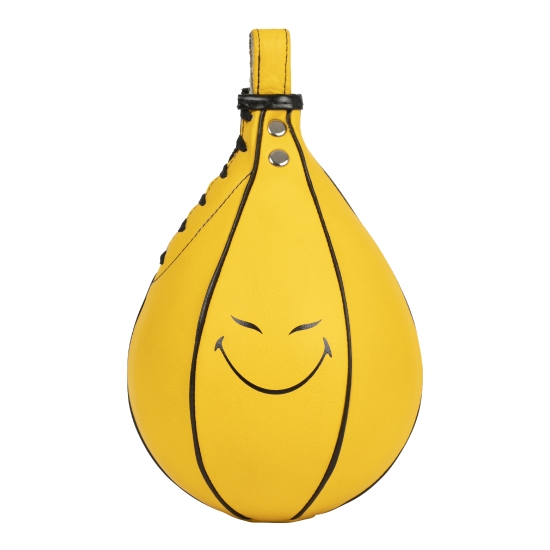 Speed Bag ELION Paris X SMILEY® 50th Anniversary Limited Edition Leather Yellow
